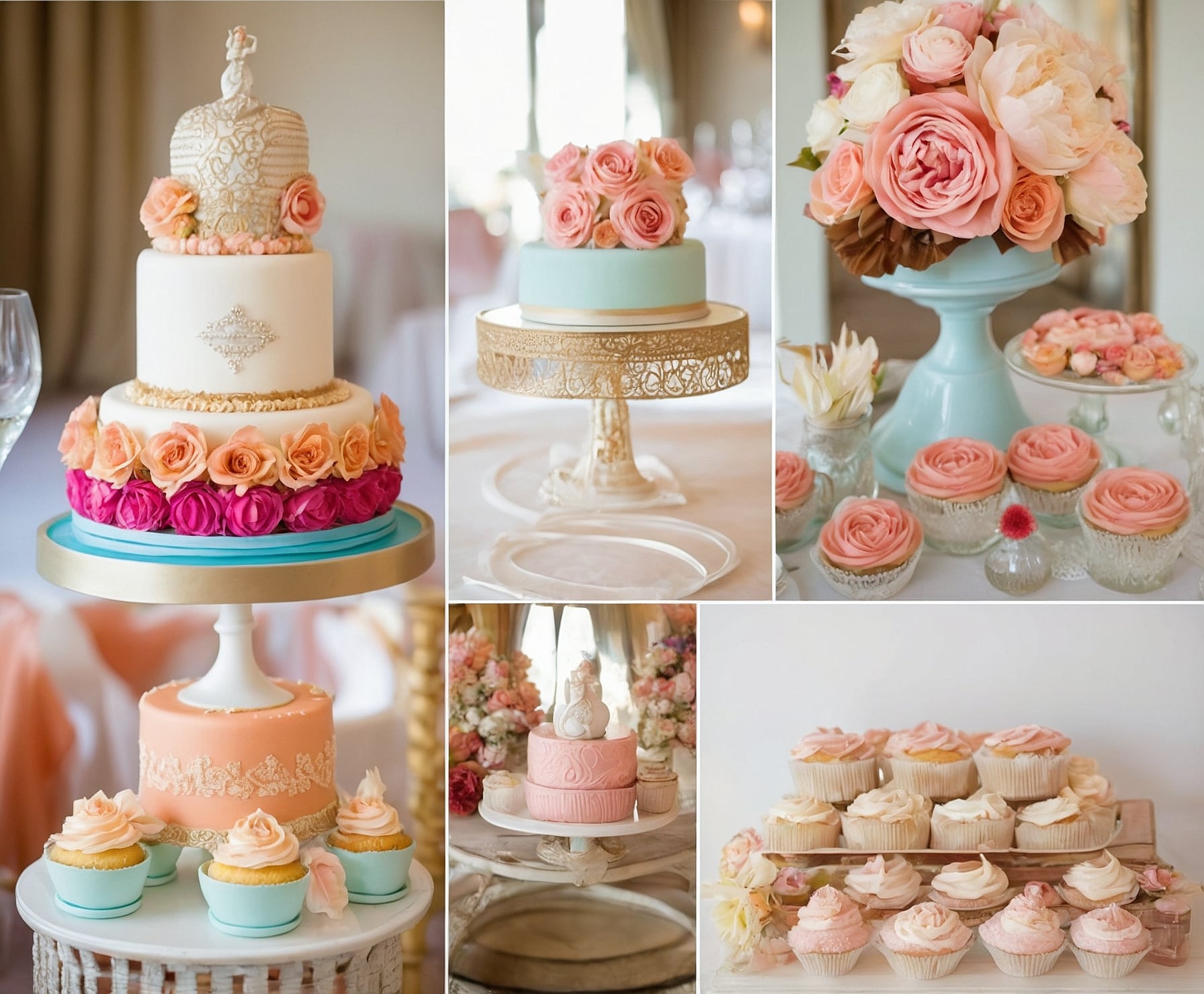 boda estilo vintage con repostería creativa